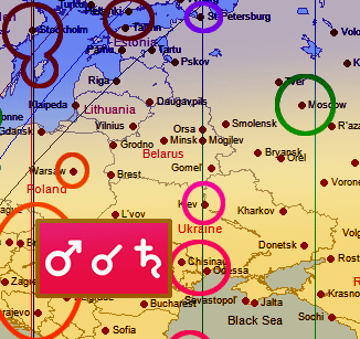 Марс 0 Сатурн 2024 соединение